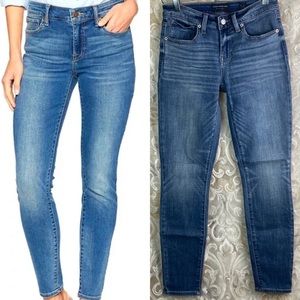 Lucky Brand low rise lolita skinny ankle medium wash denim boho chic casual 28 6
